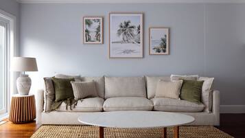 Basic Room | Living area | 50-inch Smart TV with digital channels, TV, Netflix