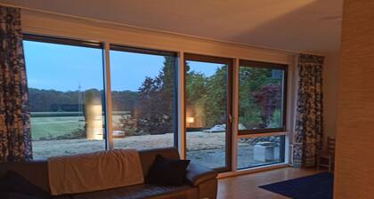 Große Ferienwohnung in traumhafter Hanglage, 5 Pers. nähe LEGOLAND®