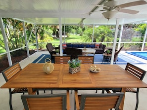 Outdoor dining