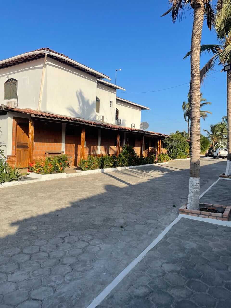 Fachada da propriedade