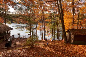 Property grounds - Waterfront Escape w/ Kayak, Paddle Boards, & Sauna (Casco)