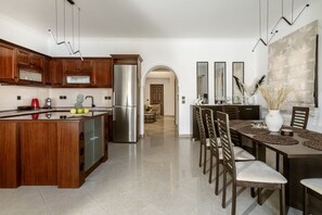 Fridge, oven, stovetop, dishwasher - Modern Private Villa, 5 minutes from the beach! (Kalamaki)