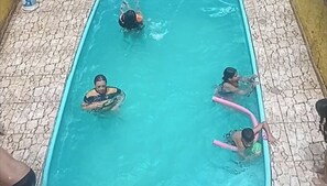 Outdoor pool - SWIMMING POOL, BARBECUE, FOOTBALL FIELD  (Itapevi)