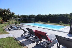 Indoor pool, outdoor pool