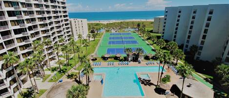 公寓客房, 2 間臥室 | 游泳池 | 室外游泳池和溫水游泳池