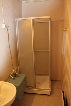 Dutxa, assecador de cabells, sabó i paper higiènic 