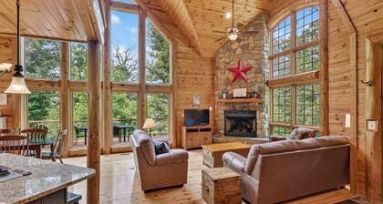 River Woods Retreat: Hot Tub, Hikes, 2 Fireplaces, EV