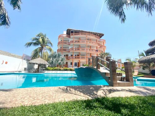 X7 Hermoso departamento a unos pasos de la playa