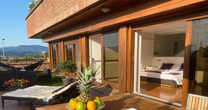 Unique and spacious property with terrace.