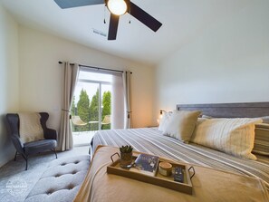 3 soverom, strykejern/-brett, reiseseng for barn og wi-fi (inkludert)