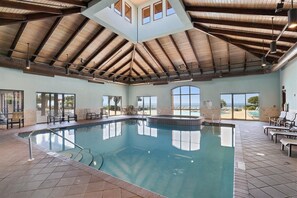 Indoor pool, a heated pool - 1105C Condo with Extraordinary Gulf Views! (Orange Beach)