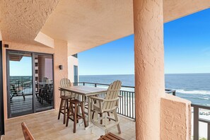 Outdoor dining - 1105C Condo with Extraordinary Gulf Views! (Orange Beach)