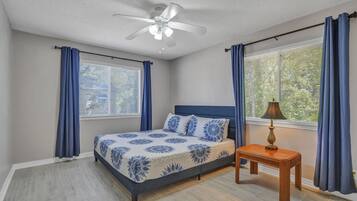 5 多间卧室、办公桌、熨斗/熨衣板、免费 WiFi