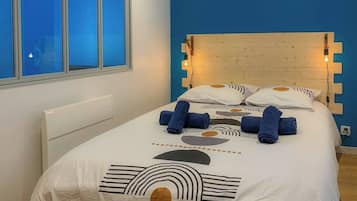 1 bedroom, iron/ironing board, free WiFi, bed sheets