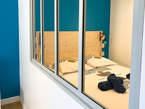 1 bedroom, iron/ironing board, free WiFi, bed sheets