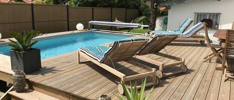 Ulkouima-allas, lämmitetty uima-allas