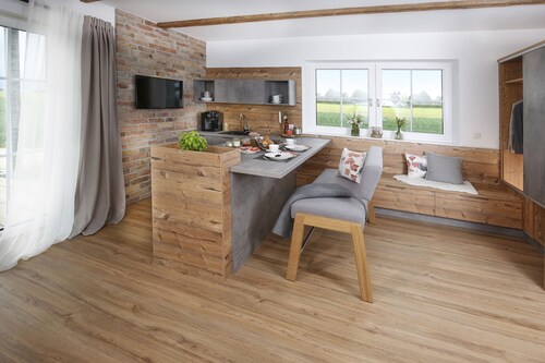 Chalet Appartement Weingarten mit Panorama Blick in die Berge