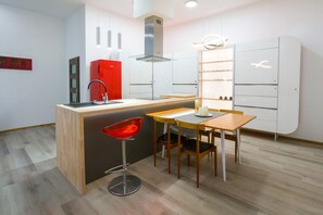 Dining - Luxurious large apartment with a terrace in the center of Litomyšl (Litomyšl)