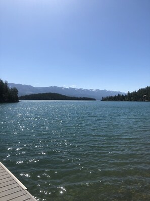 Beach nearby - Lakefront Condo on Flathead Lake (Polson)