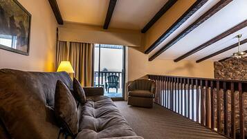 TV, fireplace, DVD player, books