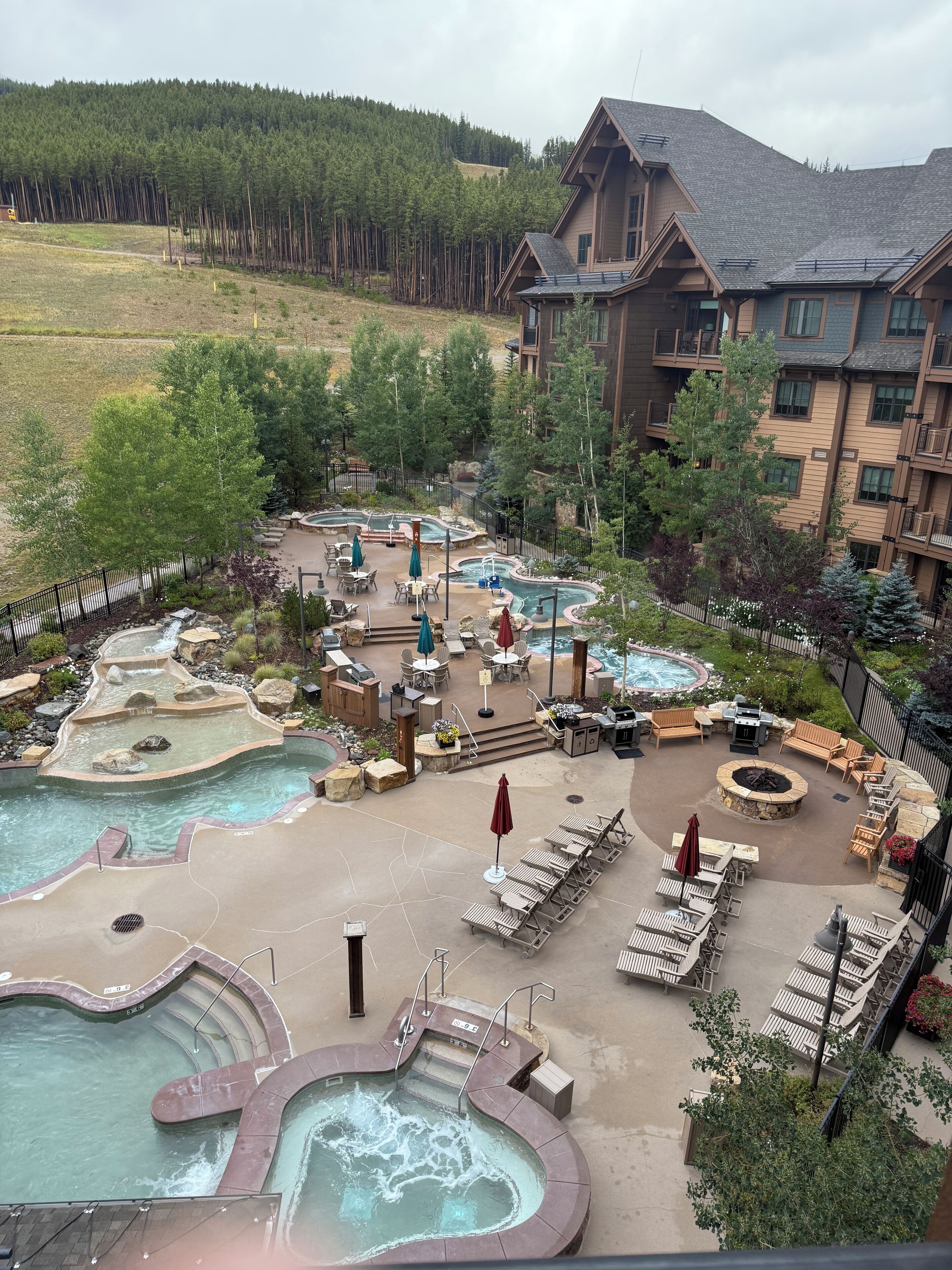 Indoor pool, outdoor pool