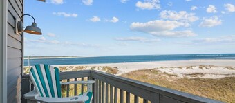 4BR House in North Topsail Beach with Ocean & Sound Views