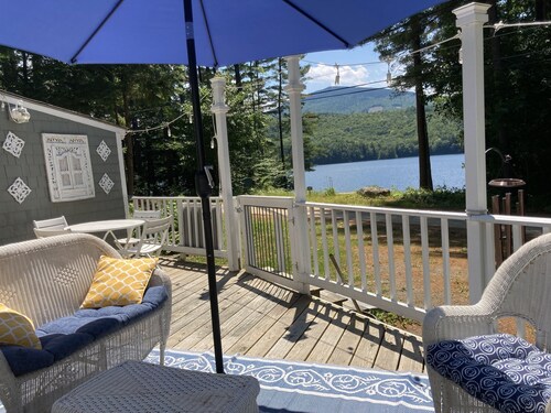 Where the Mountain meets the Lake. Lakefront cottage, views of Mount Kearsarge!