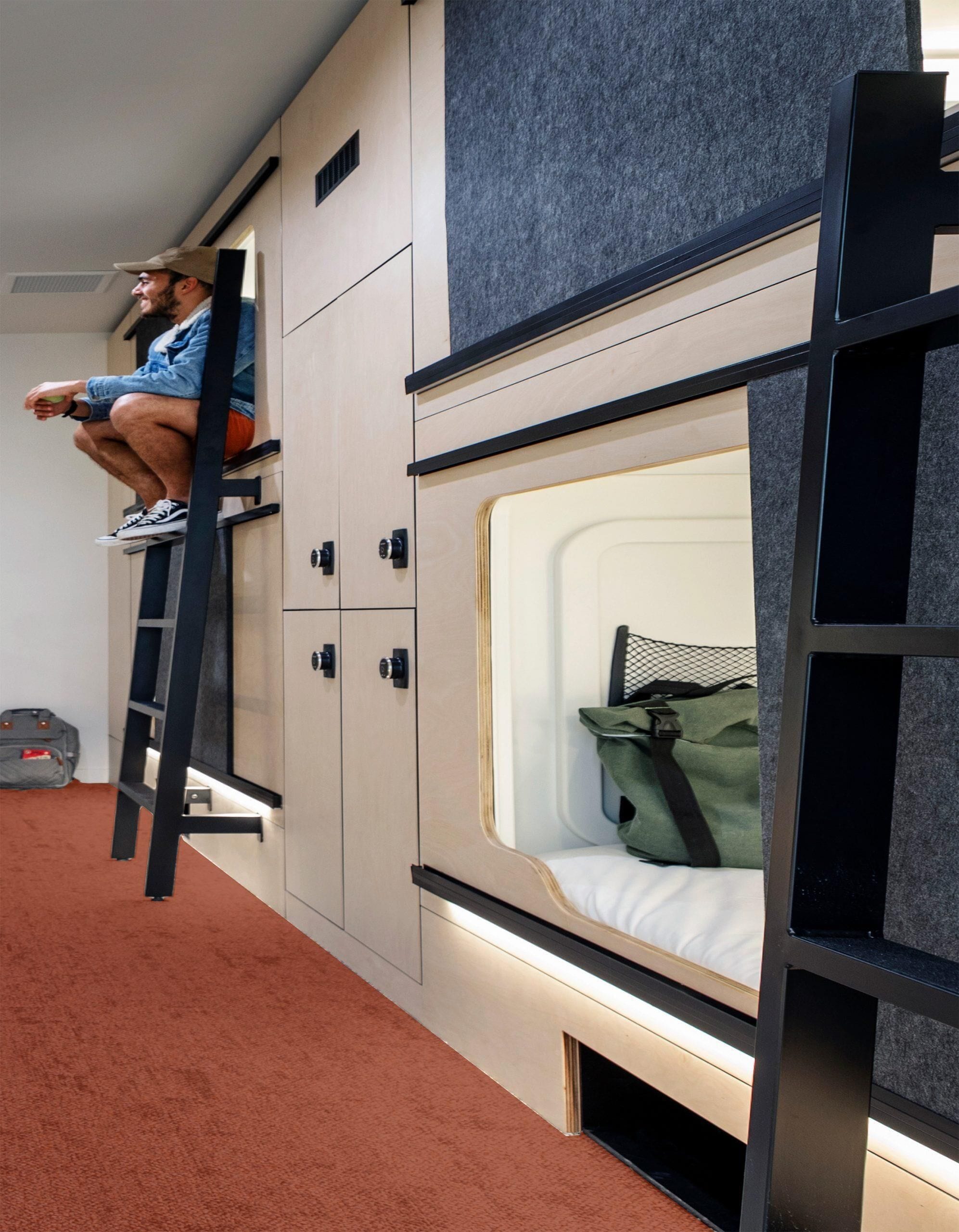 Felles sovesal – familie (4POD, Shared Facilities) | Wi-fi (inkludert) og sengetøy