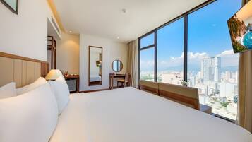 Premier Double Room, Partial Sea View | View from room