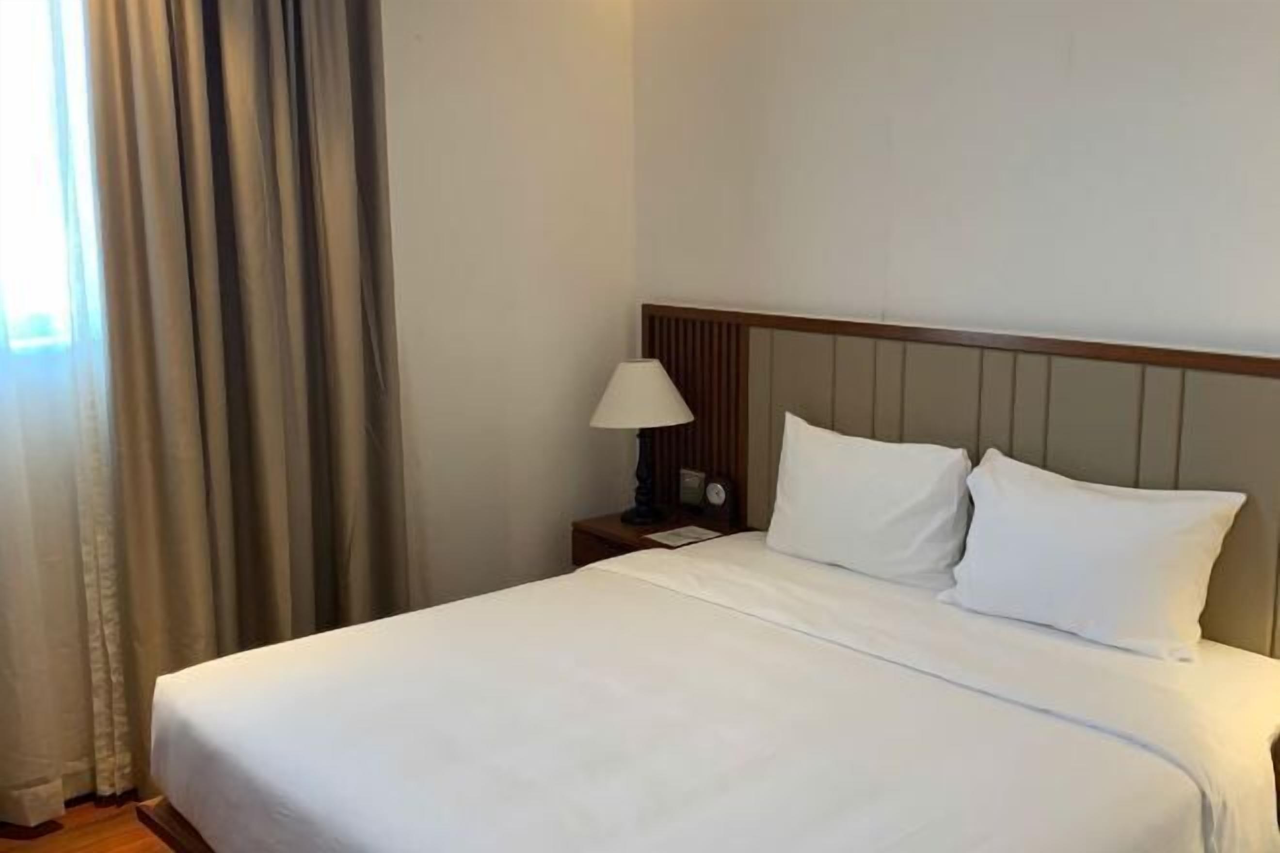 Ropa de cama de alta calidad y minibar 