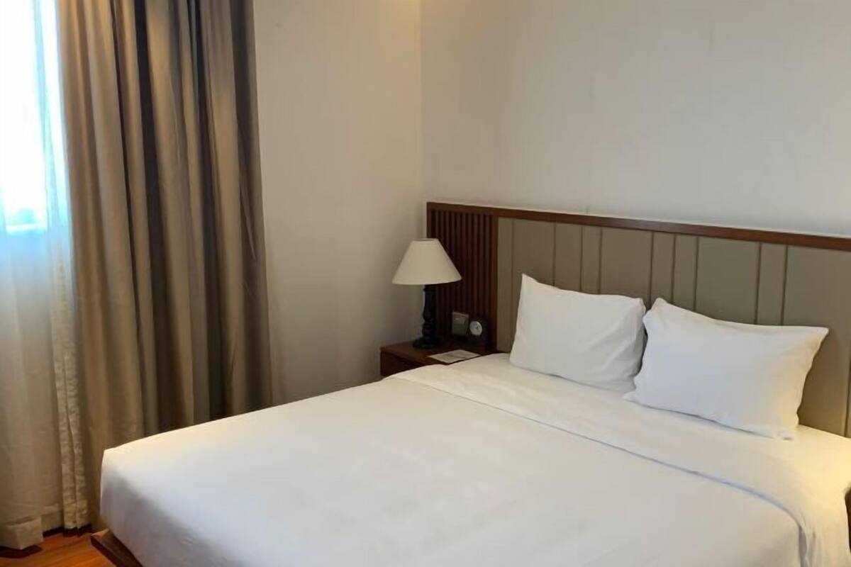 Ropa de cama de alta calidad y minibar