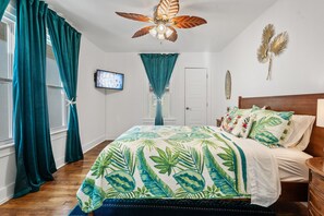 2 dormitoris, planxa i posts de planxar, wifi gratuïta i roba de llit 