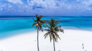 On the beach, snorkeling, fishing - Dhangethi Inn (Dhangethi)