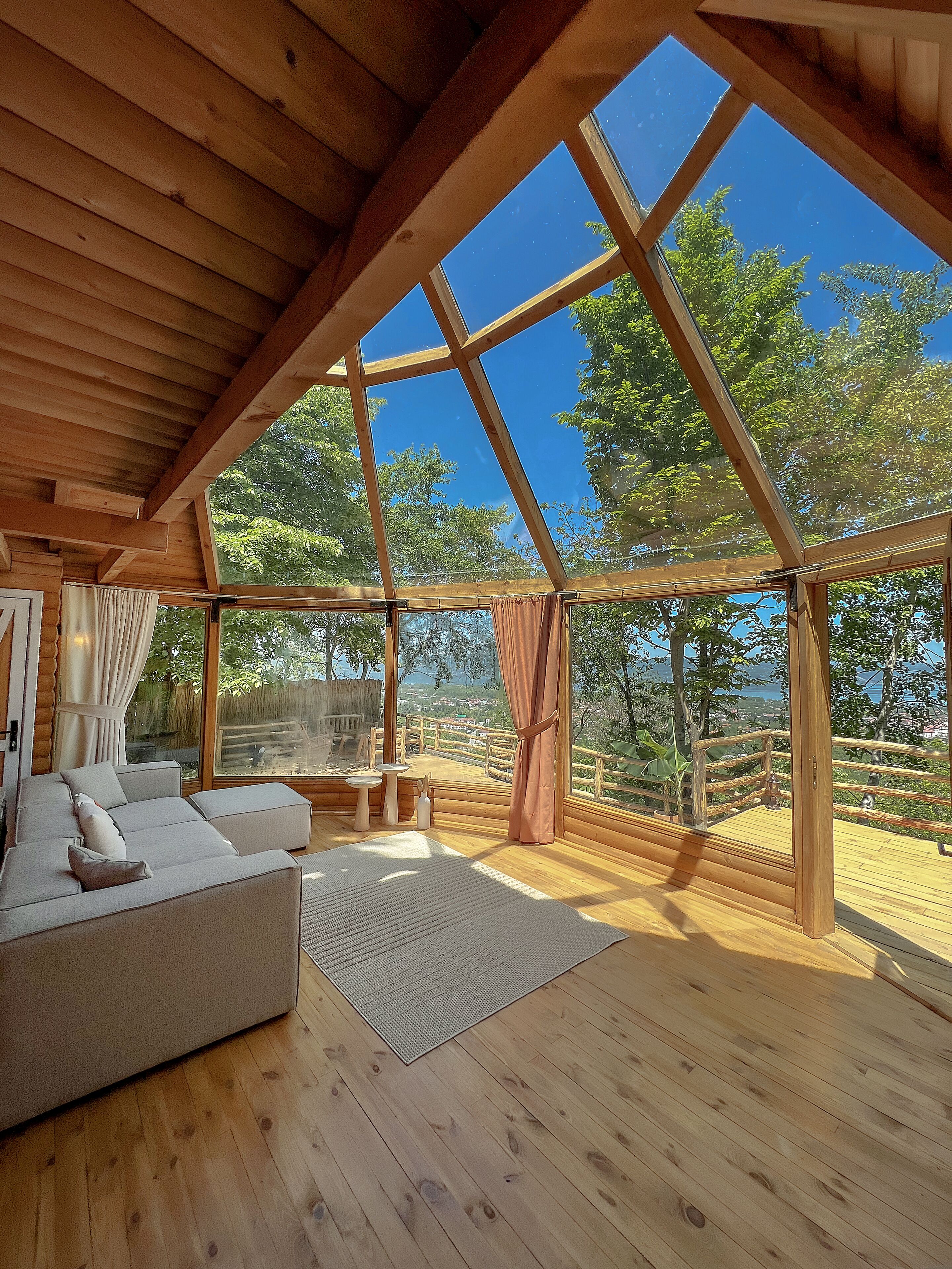 Familienbungalow | 1 Schlafzimmer, hochwertige Bettwaren, Select-Comfort-Betten