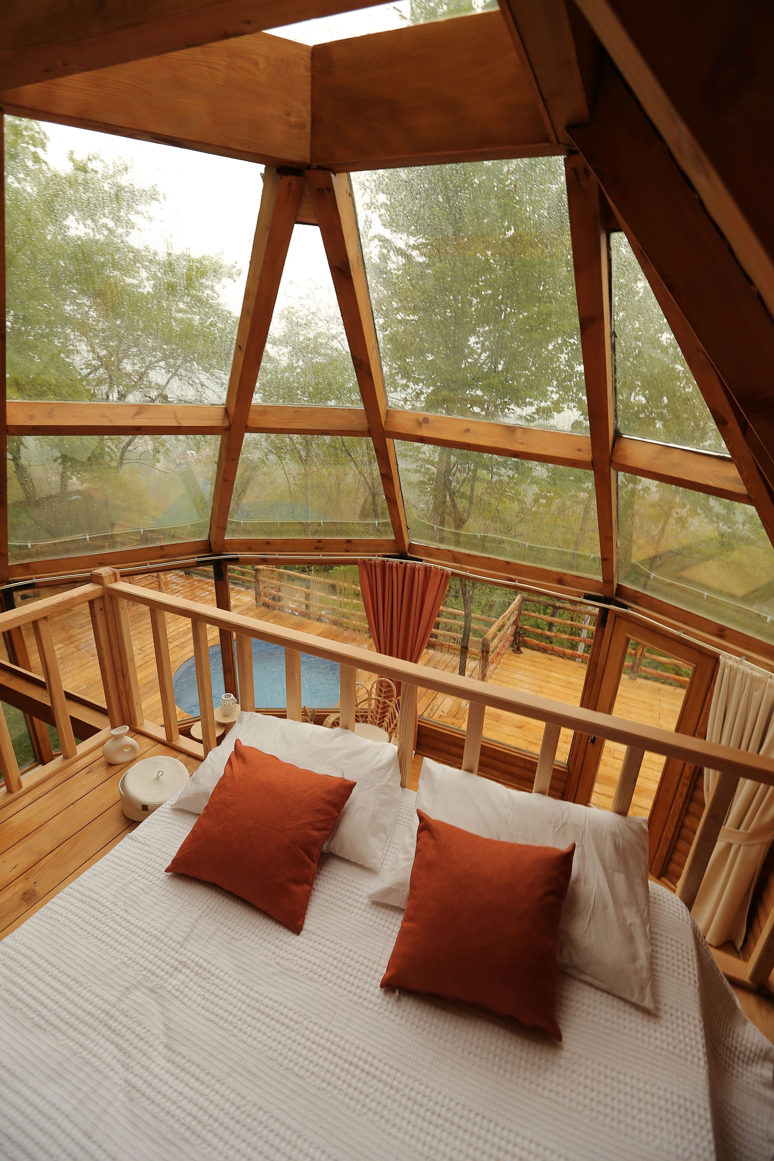 Familienbungalow | 1 Schlafzimmer, hochwertige Bettwaren, Select-Comfort-Betten