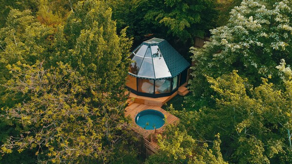 Fassade der Unterkunft