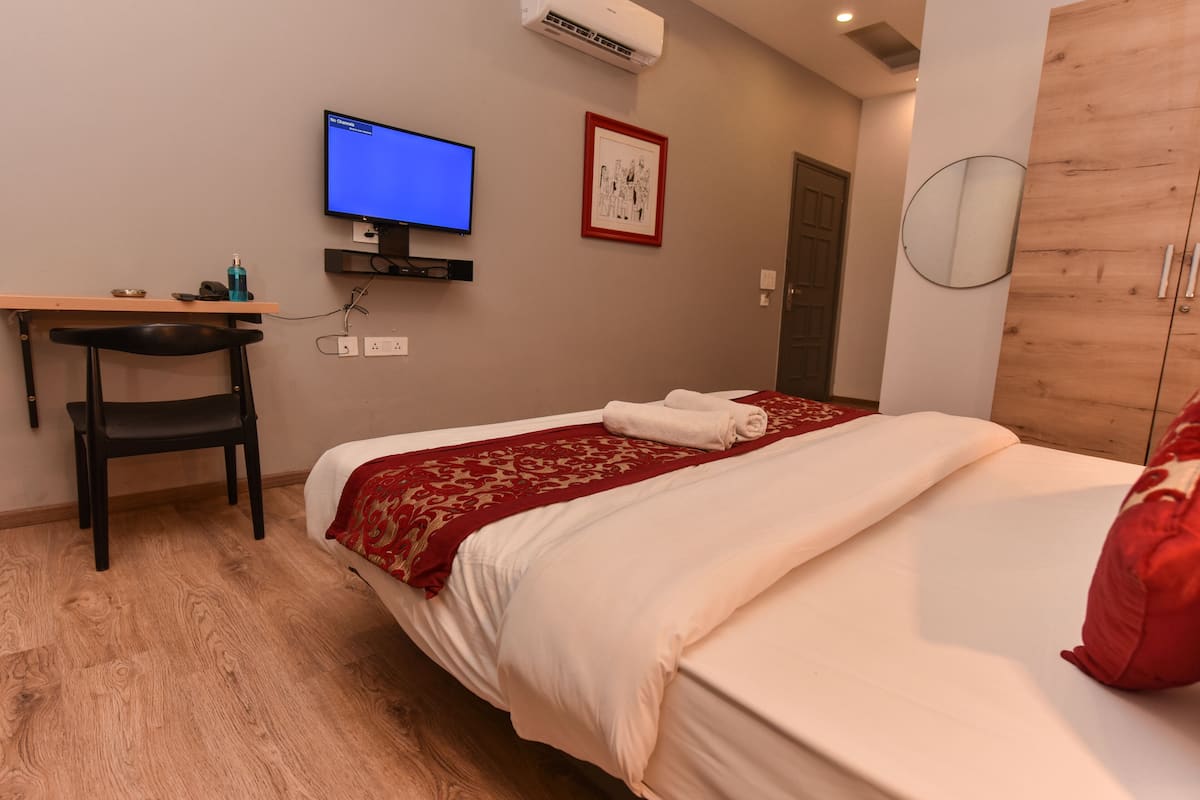 Chambre Deluxe | Draps en coton égyptien, literie de qualité supérieure