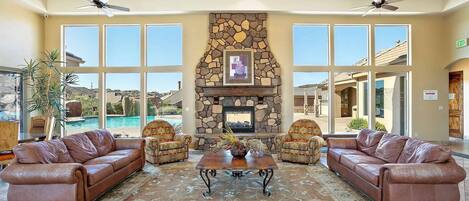 Townhome, 4 Bedrooms | Living area | 36-inch Smart TV with digital channels, TV, streaming services