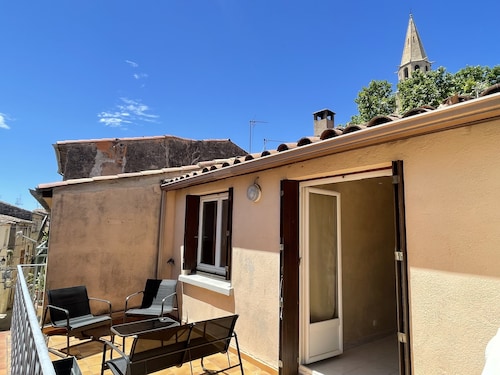 House in the heart of the village