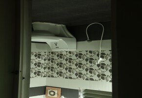 Een douche, handdoeken