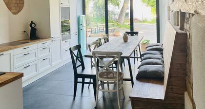 Charmante Wohnung Elvis in der Ferienscheune "Alte Ölmühle"