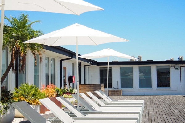 Terrasse sur le toit