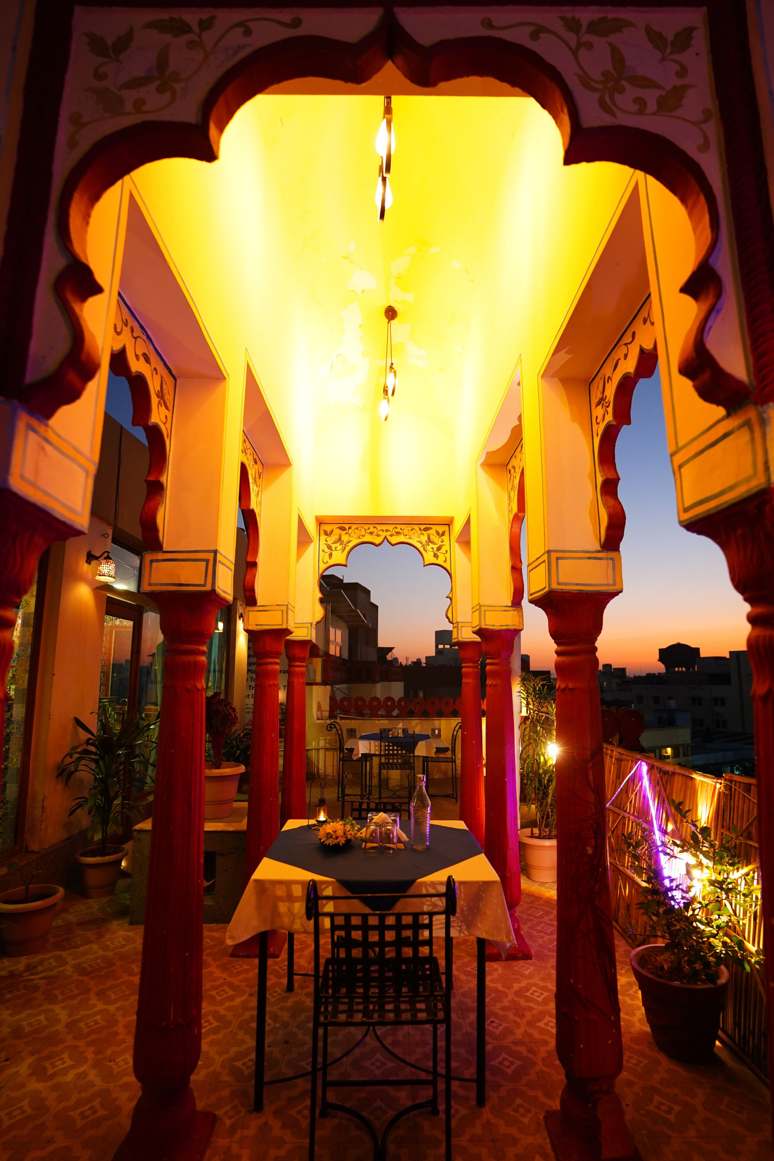 Terraza en la azotea