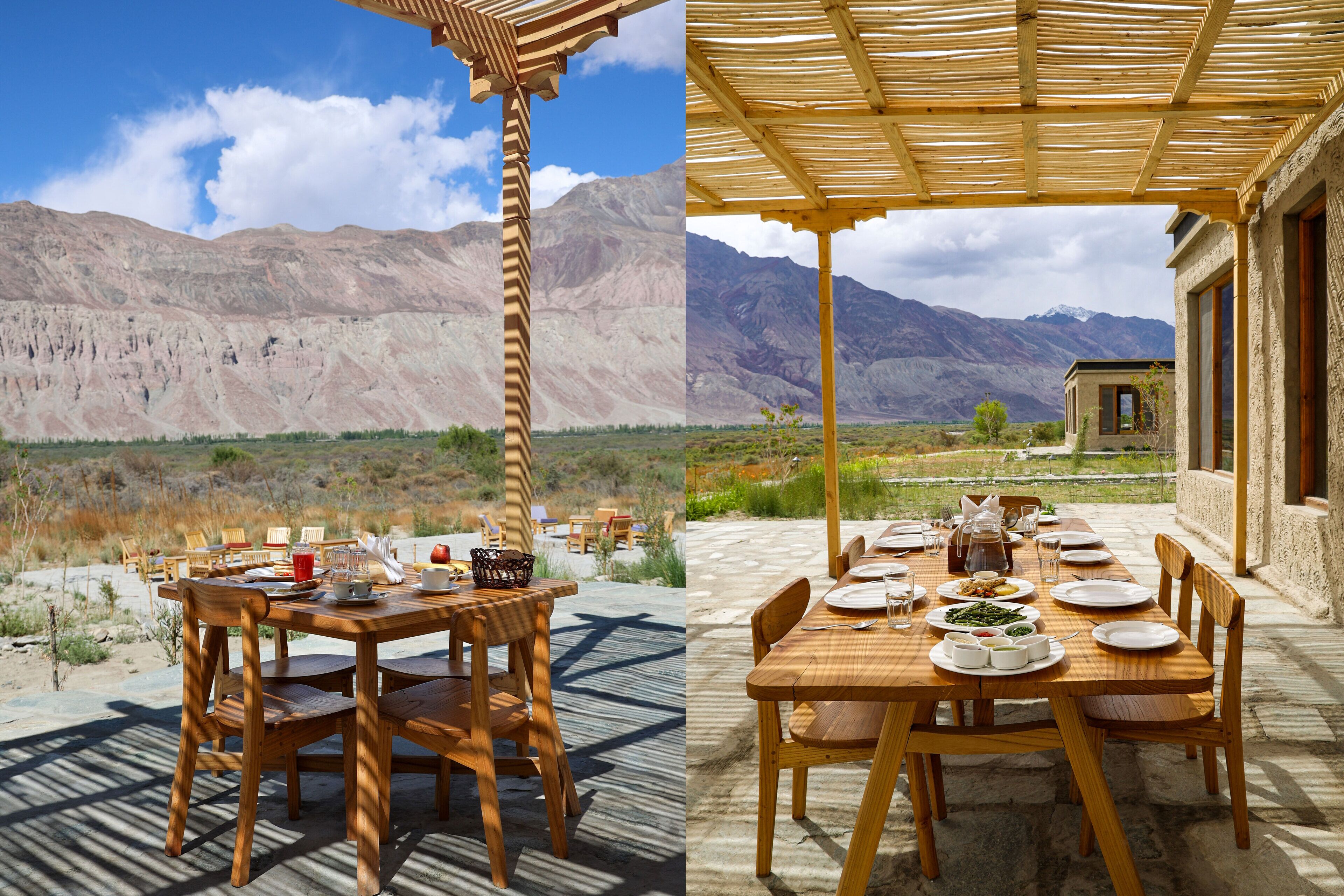 Outdoor dining