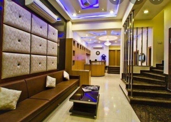 Sitzecke in der Lobby