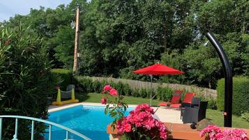 AuĂenpool, beheizter Pool