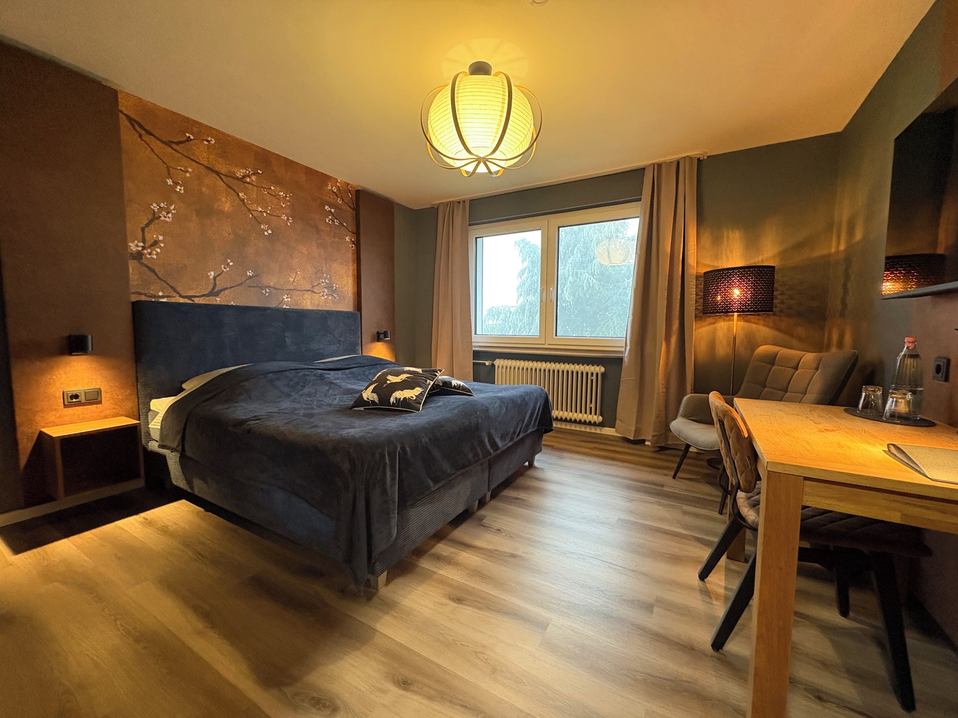 Panoramic Double Room | Individually decorated, individually furnished, free WiFi, bed sheets