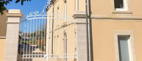 Fassade der Unterkunft