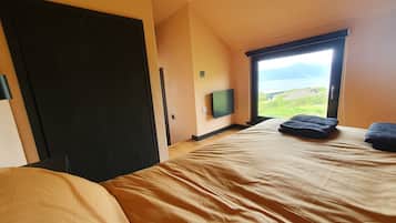 Cabaña | 1 habitación, tabla de planchar con plancha, wifi gratis y ropa de cama