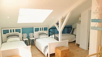 6 chambres, Wi-Fi, draps fournis